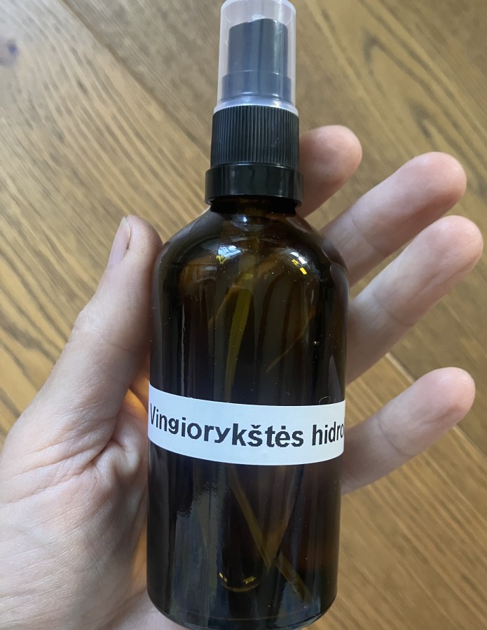 Pelkinės vingiorykštės hidrolatas (Filipendula ulmaria)